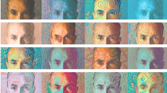 一个AI画家，可以根据人类主体的特征来创作肖像