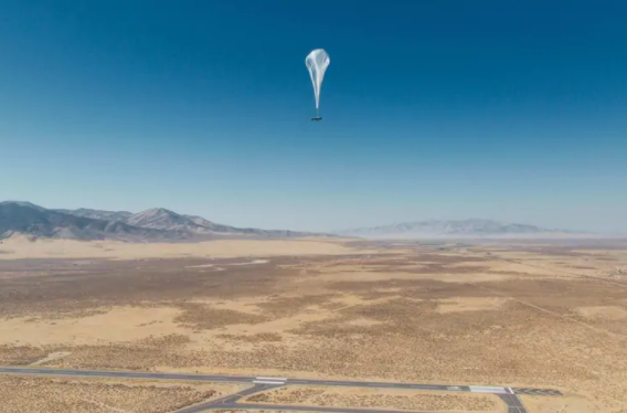 Google的氦气球在空中停留了将近一年
