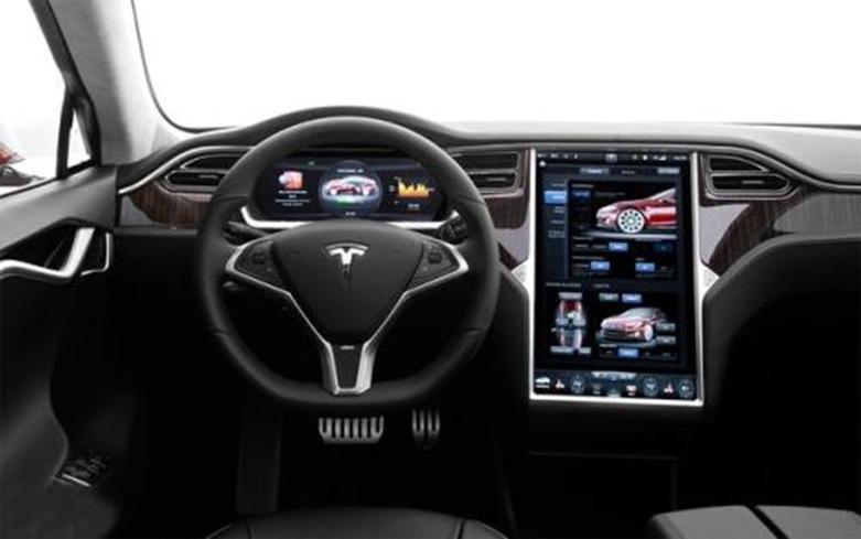 ​特斯拉汽车的大屏幕将获得最明显的功能