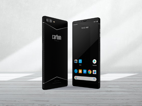 Carbon 1 MK II是首款碳纤维移动智能手机