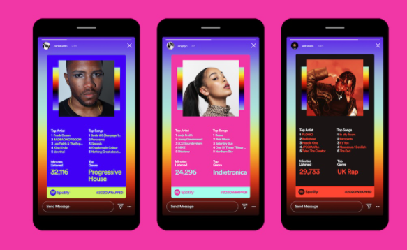 Spotify的2020 Summary提醒用户的最爱歌曲