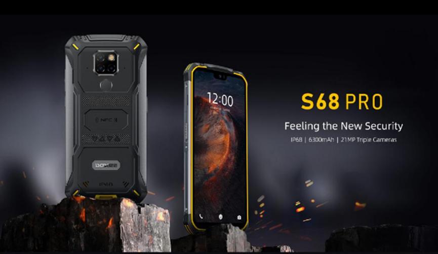 DOOGEE推出首款采用反向无线充电功能的坚固型手机S68 Pro
