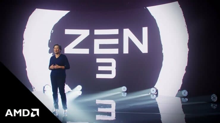 基于AMD Zen 3的Ryzen 5000 CPU与原始Zen架构相比，性能大幅提高了81％